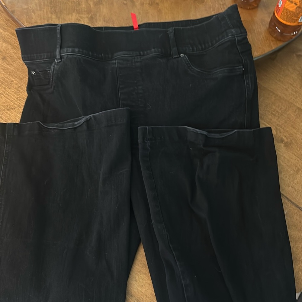 Spanx Black Flare